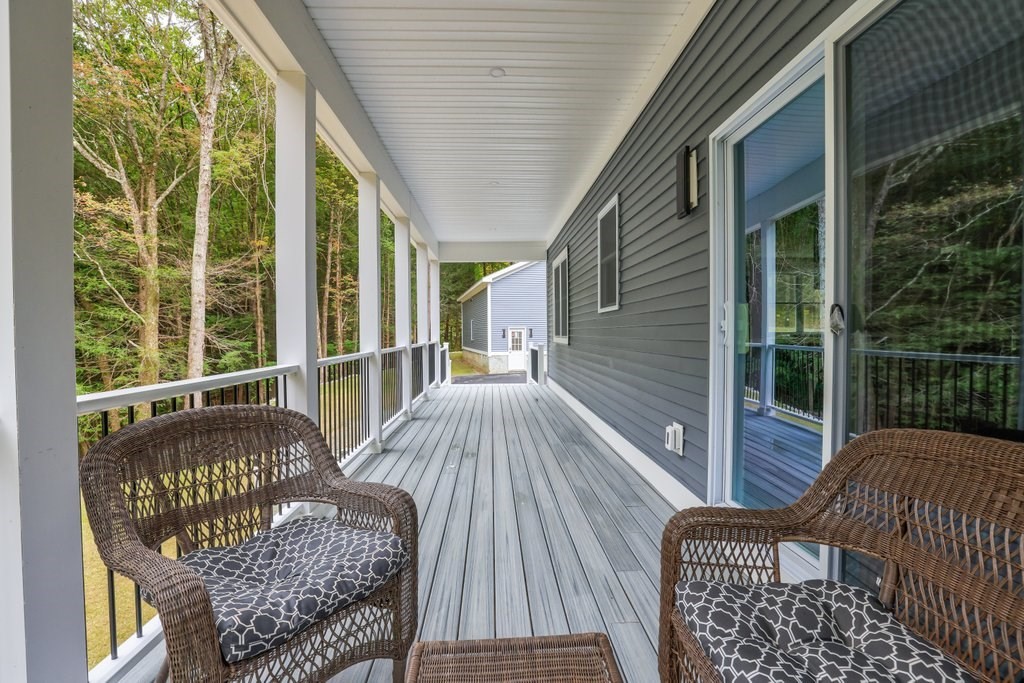 63 King Road Charlton, MA 01507 - Photo 9 of 40 a view of balcony with furniture