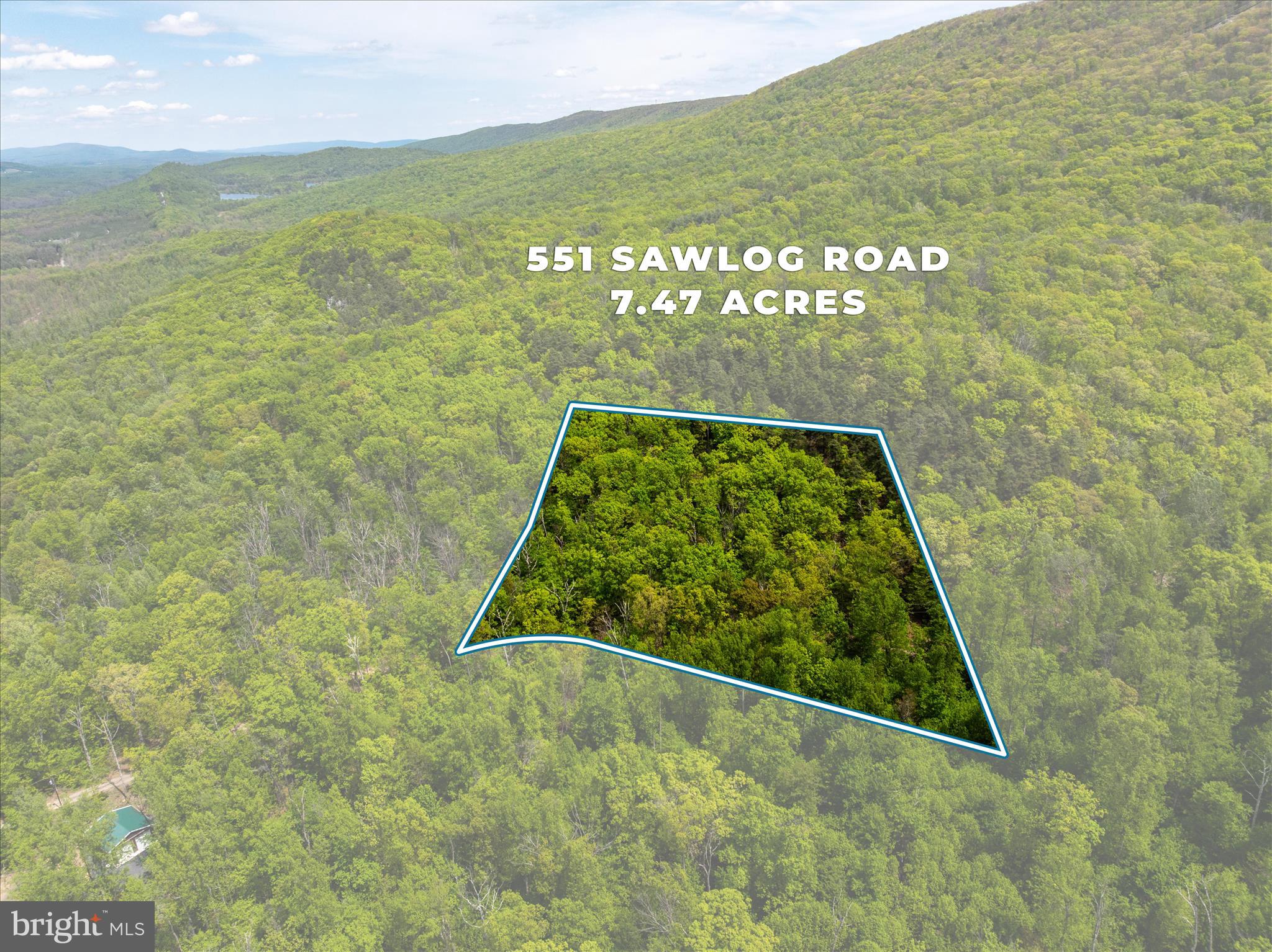 551 Sawlog Road Gore, VA 22637 - Photo 23 of 27 estimated lot lines