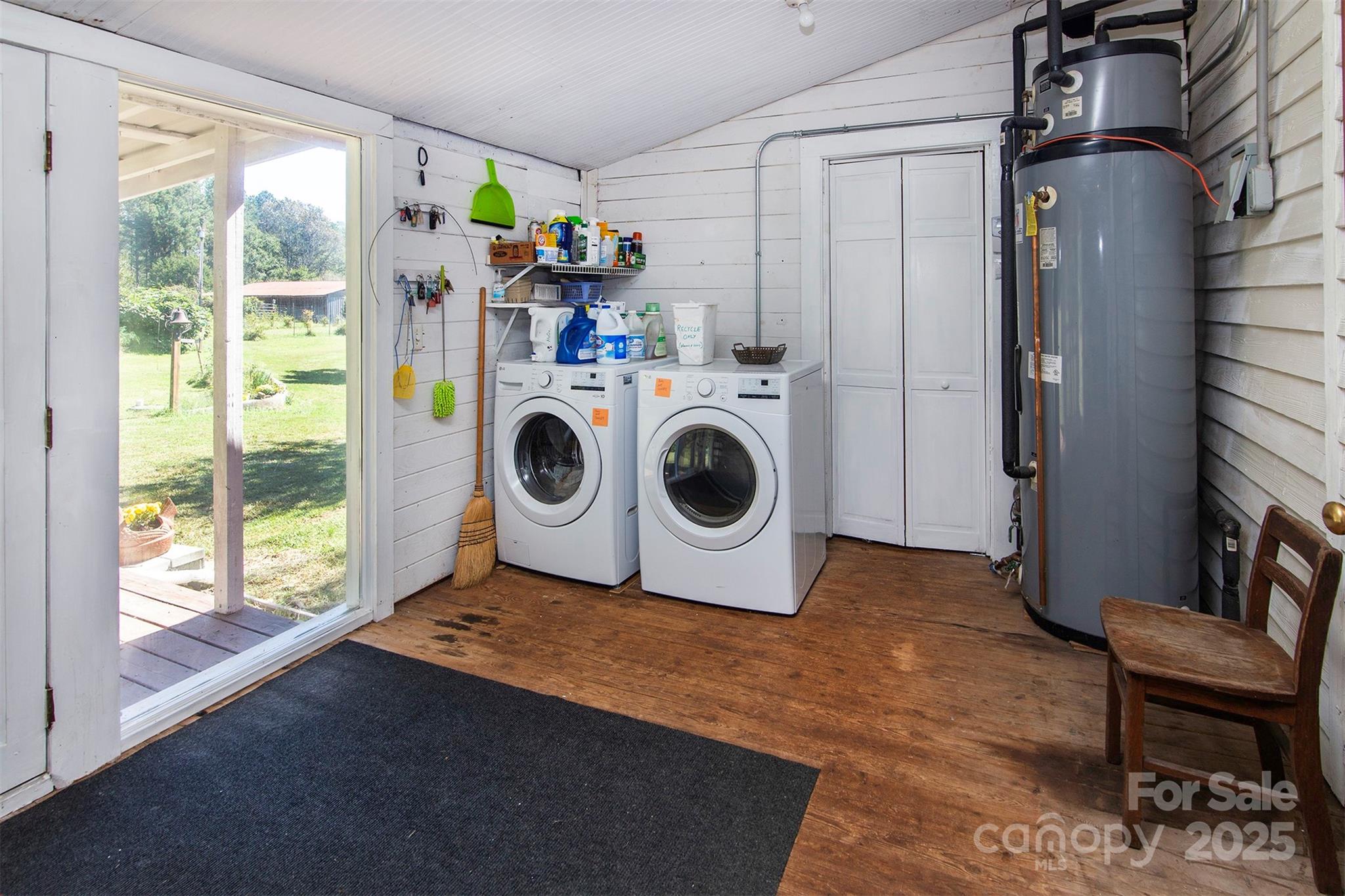 8430 Reeps Grove Church Road Vale, NC 28168 - Photo 27 of 42 a utility room with dryer and washer