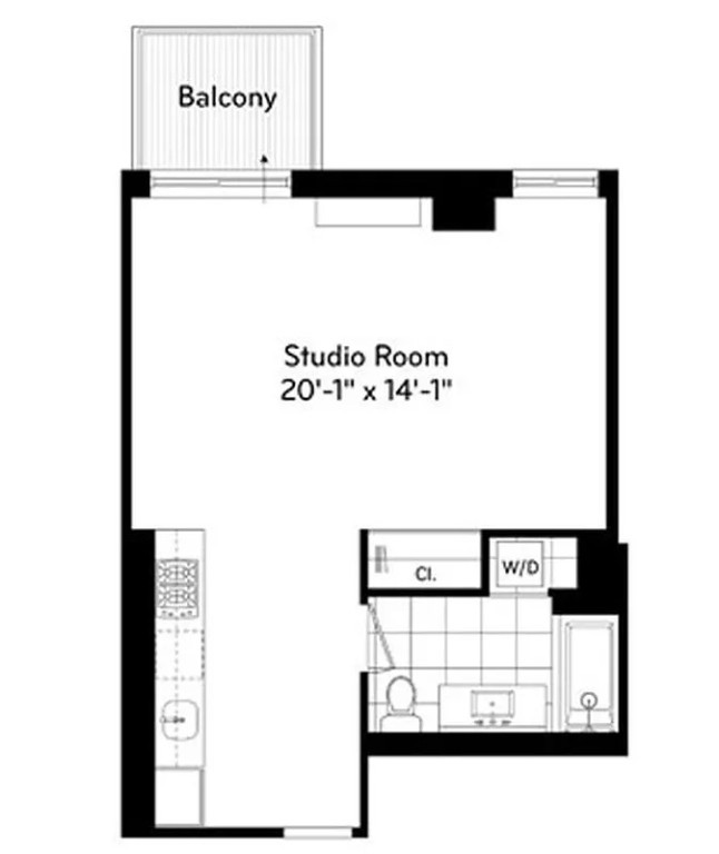 333 Rector Place, Unit 502 Manhattan, NY 10280 - Photo 30 of 31 Photo 30
