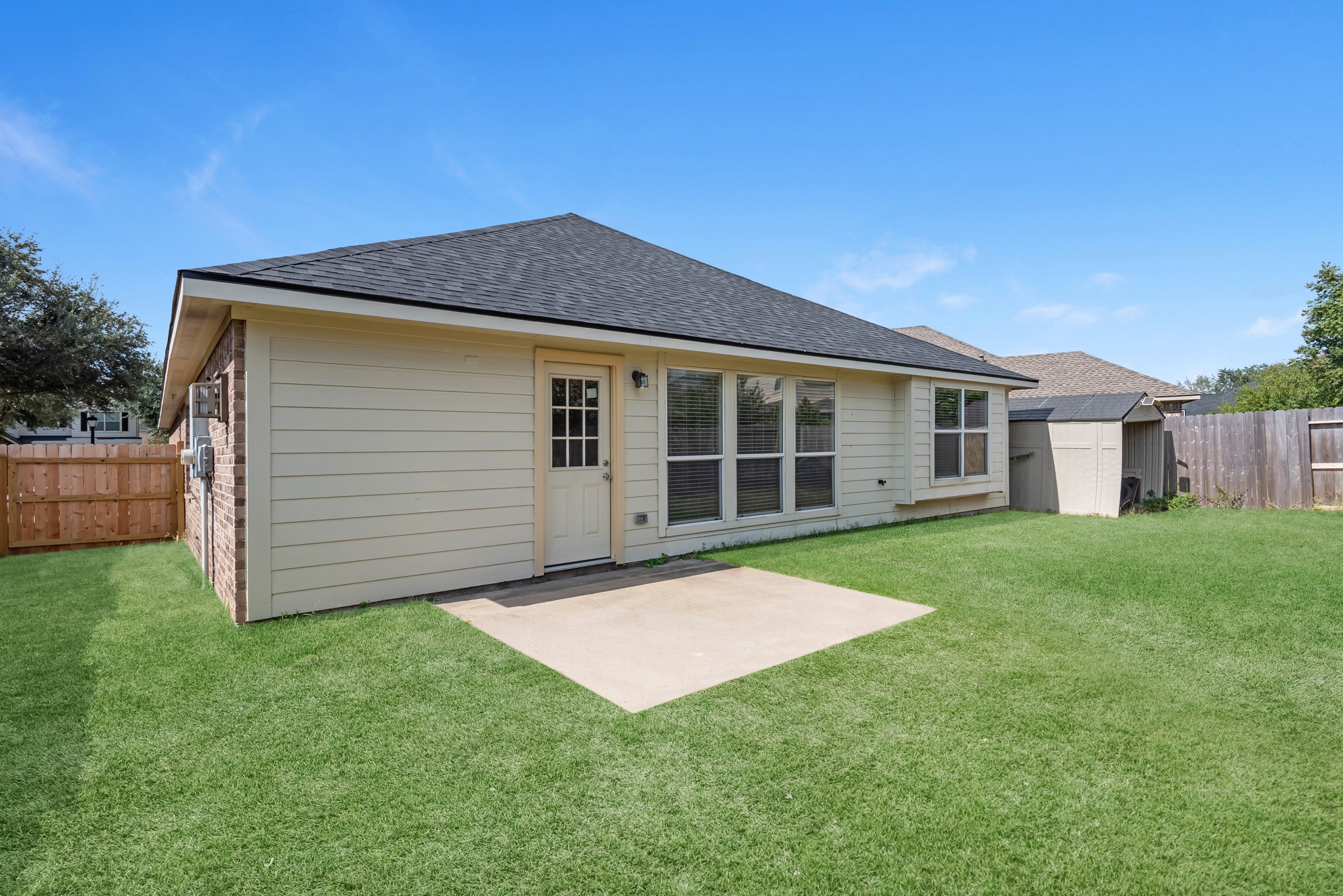8514 Sweetstone Field Court Cypress, TX 77433 - Photo 23 of 23 a view of a house with a yard