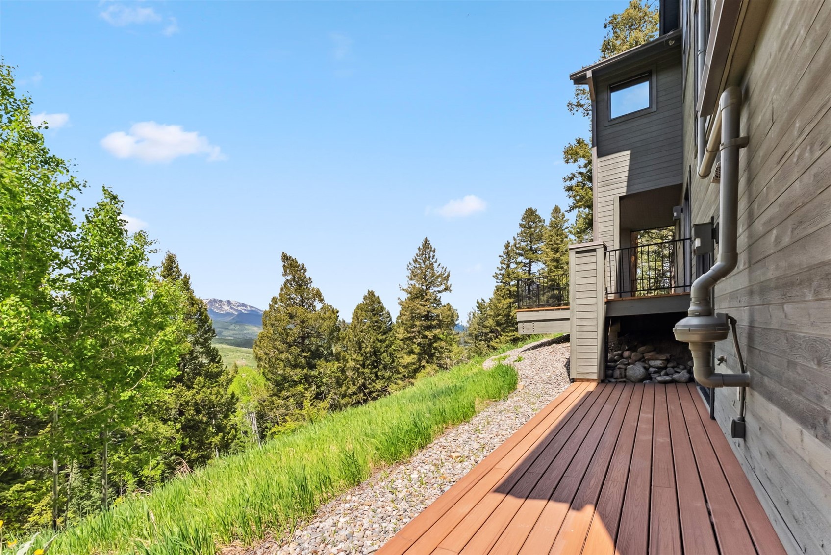 212 Spruce Ridge Road Silverthorne, CO 80498 - Photo 44 of 50 Deck with a mountain view