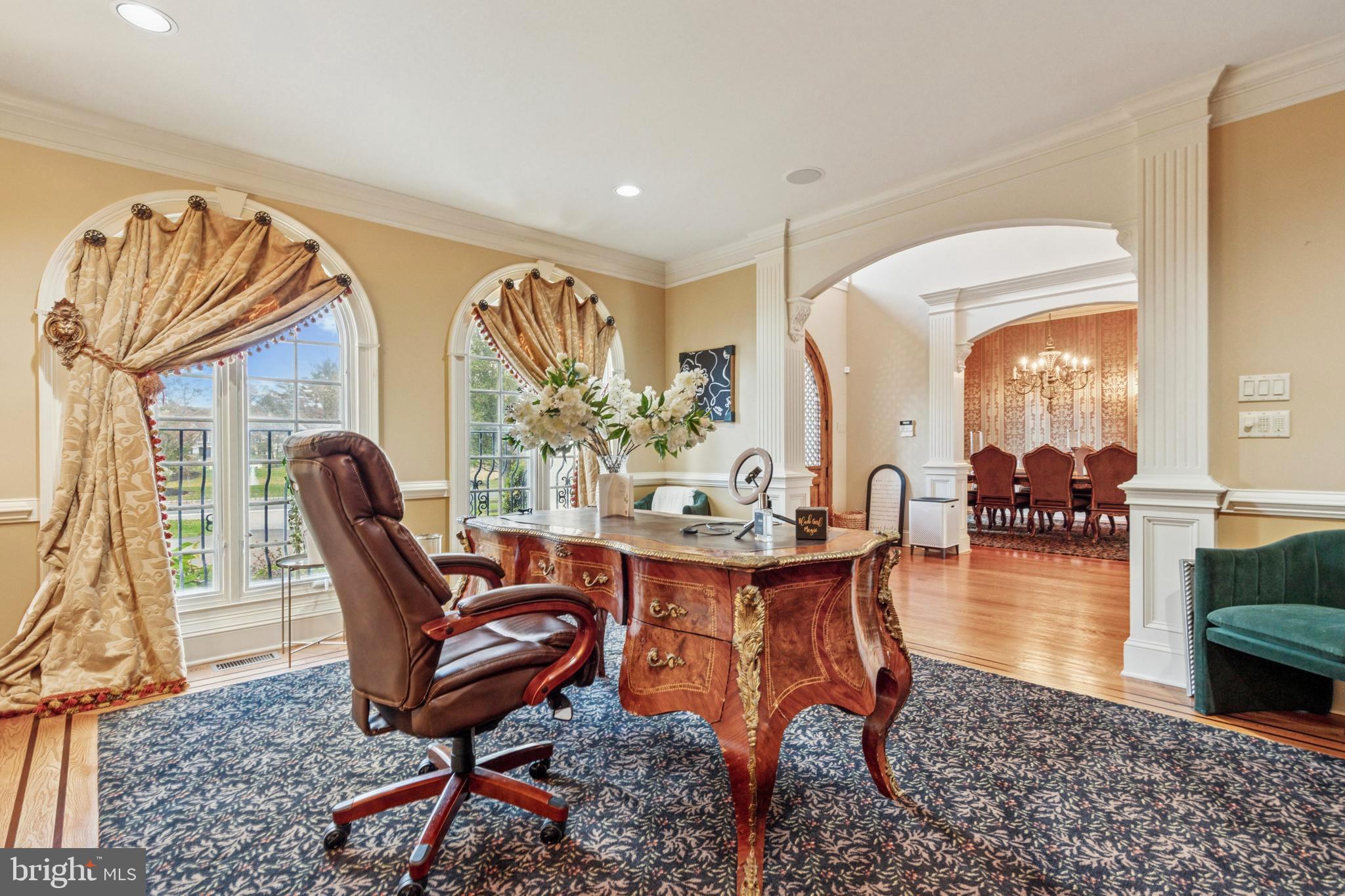 703 Daventry Way Ambler, PA 19002 - Photo 15 of 54 a living room with furniture a rug and a floor to ceiling window