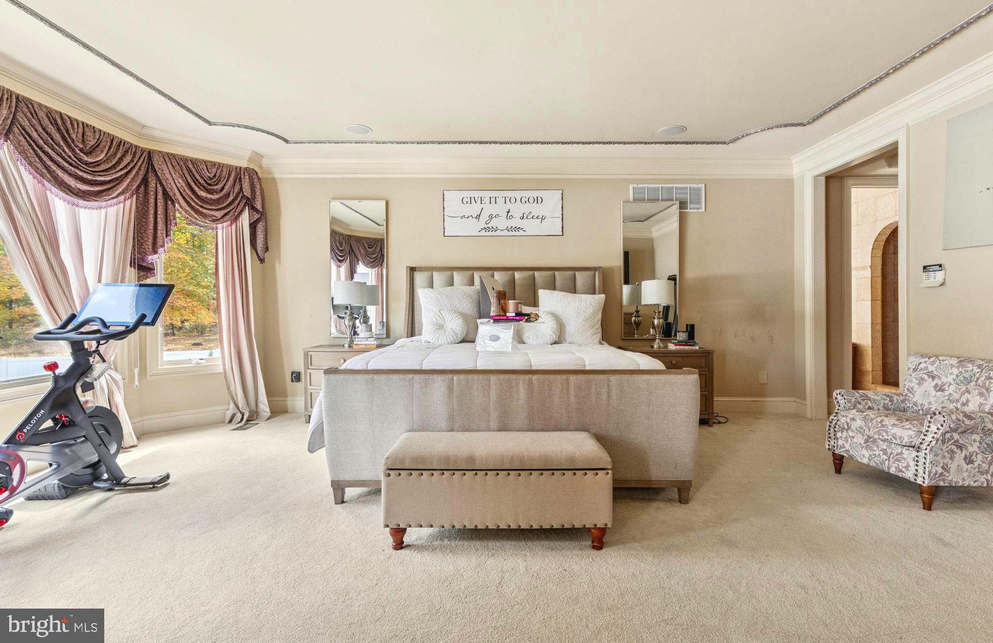 703 Daventry Way Ambler, PA 19002 - Photo 17 of 54 a bedroom with furniture and a mirror