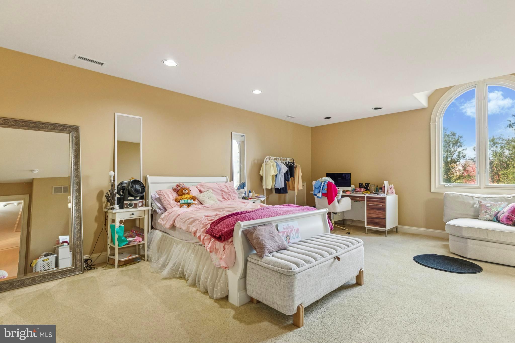 703 Daventry Way Ambler, PA 19002 - Photo 32 of 54 a bedroom with a bed and a couch