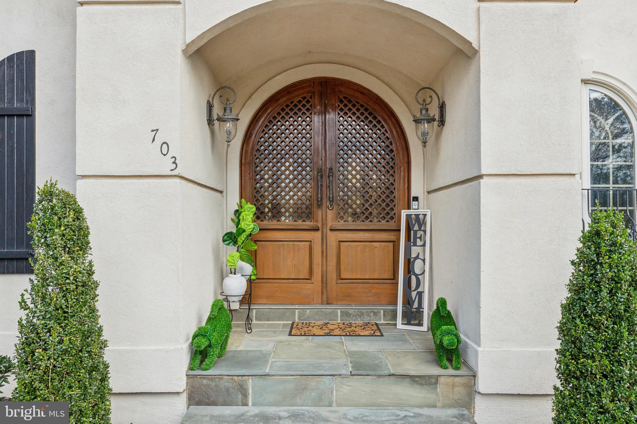 703 Daventry Way Ambler, PA 19002 - Photo 5 of 54 a view of entryway with a flower plants