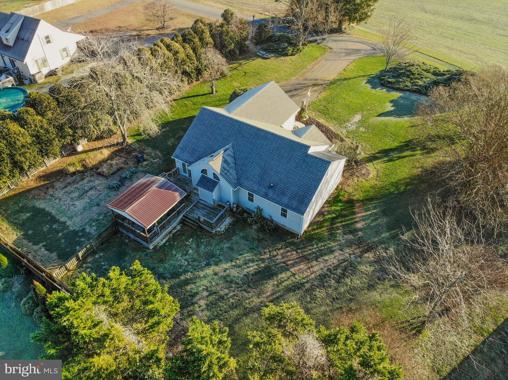 5520 Cedarcrest Road Salisbury, MD 21801 - Photo 41 of 41 an aerial view of a house with a yard