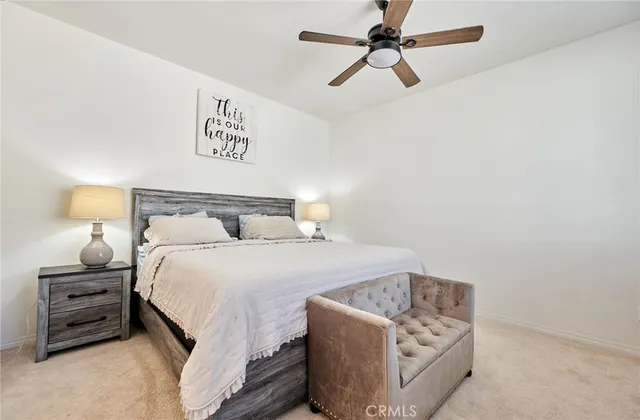 a view of a hallway with workspace