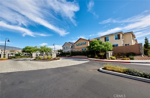an aerial view of a city with lots of residential buildings