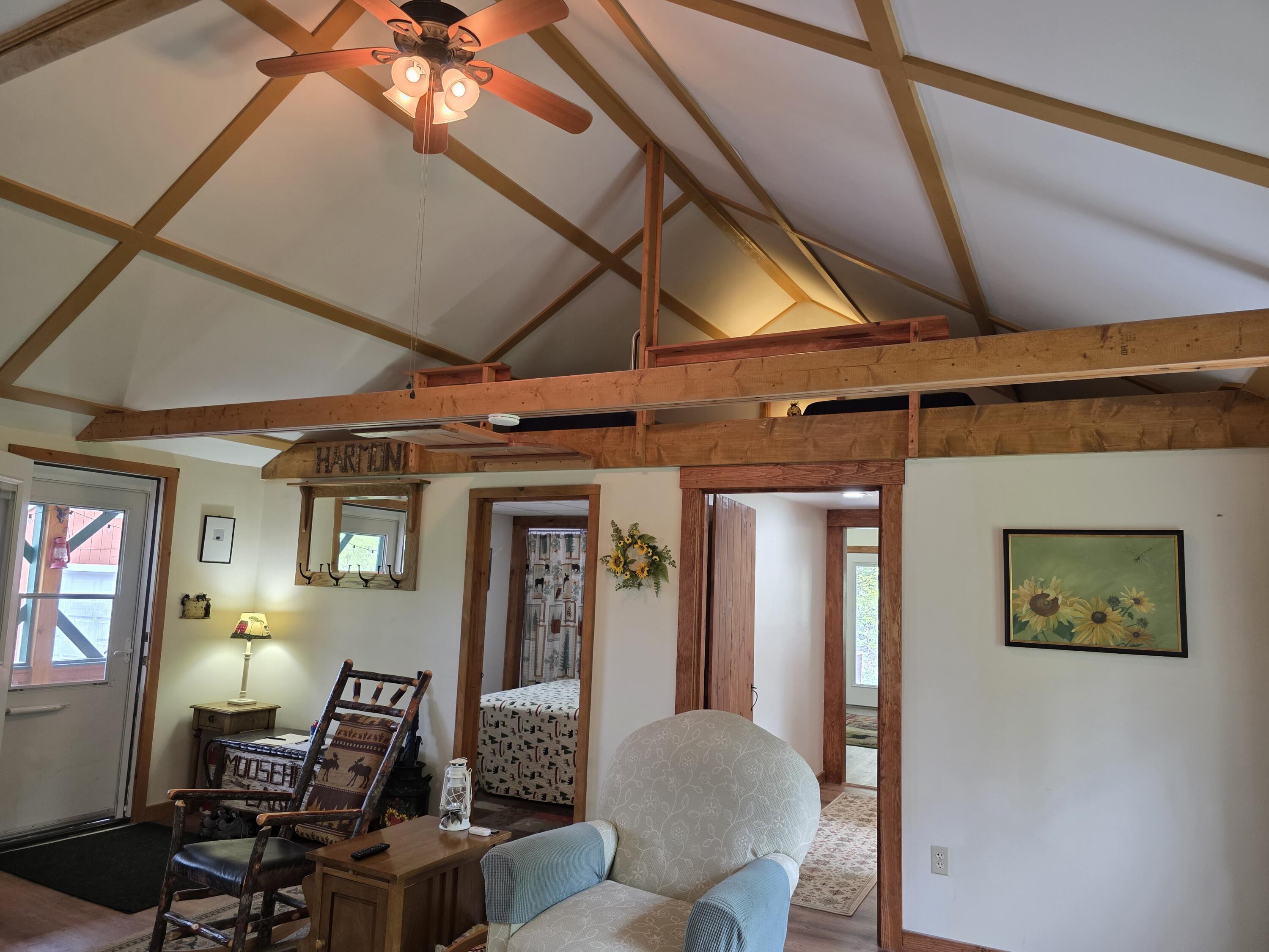 25 Oak Ridge Road Shirley Mills, ME 04485 - Photo 21 of 43 Vaulted Ceiling View