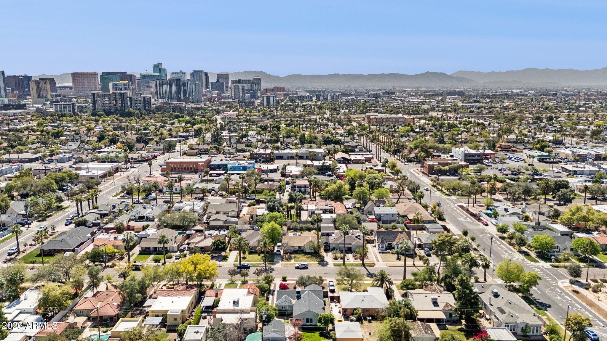 322 West Coronado Road Phoenix, AZ 85003 - Photo 82 of 93 an aerial view of a city