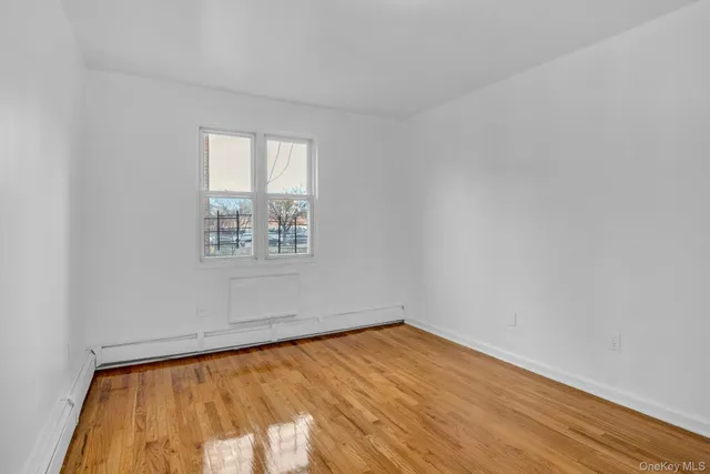 wooden floor in a room