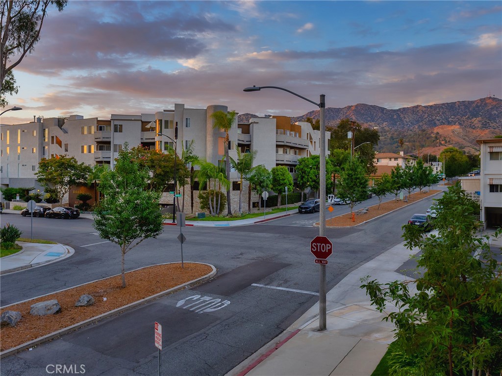 230 Bethany Road, Unit 237 Burbank, CA 91504 - Photo 22 of 43 Twilight Balcony View