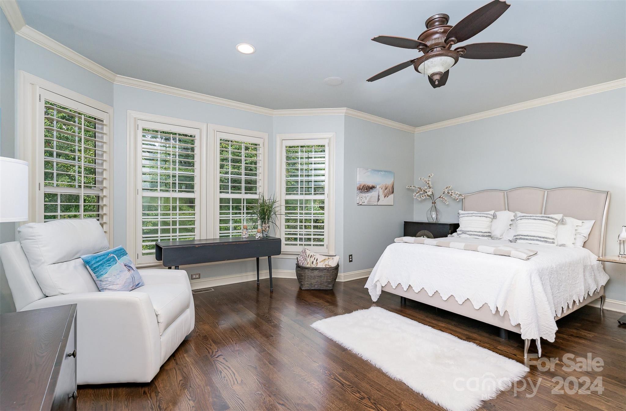 5324 Maddox Court Fort Mill, SC 29708 - Photo 20 of 48 a bedroom with a large bed and a couch