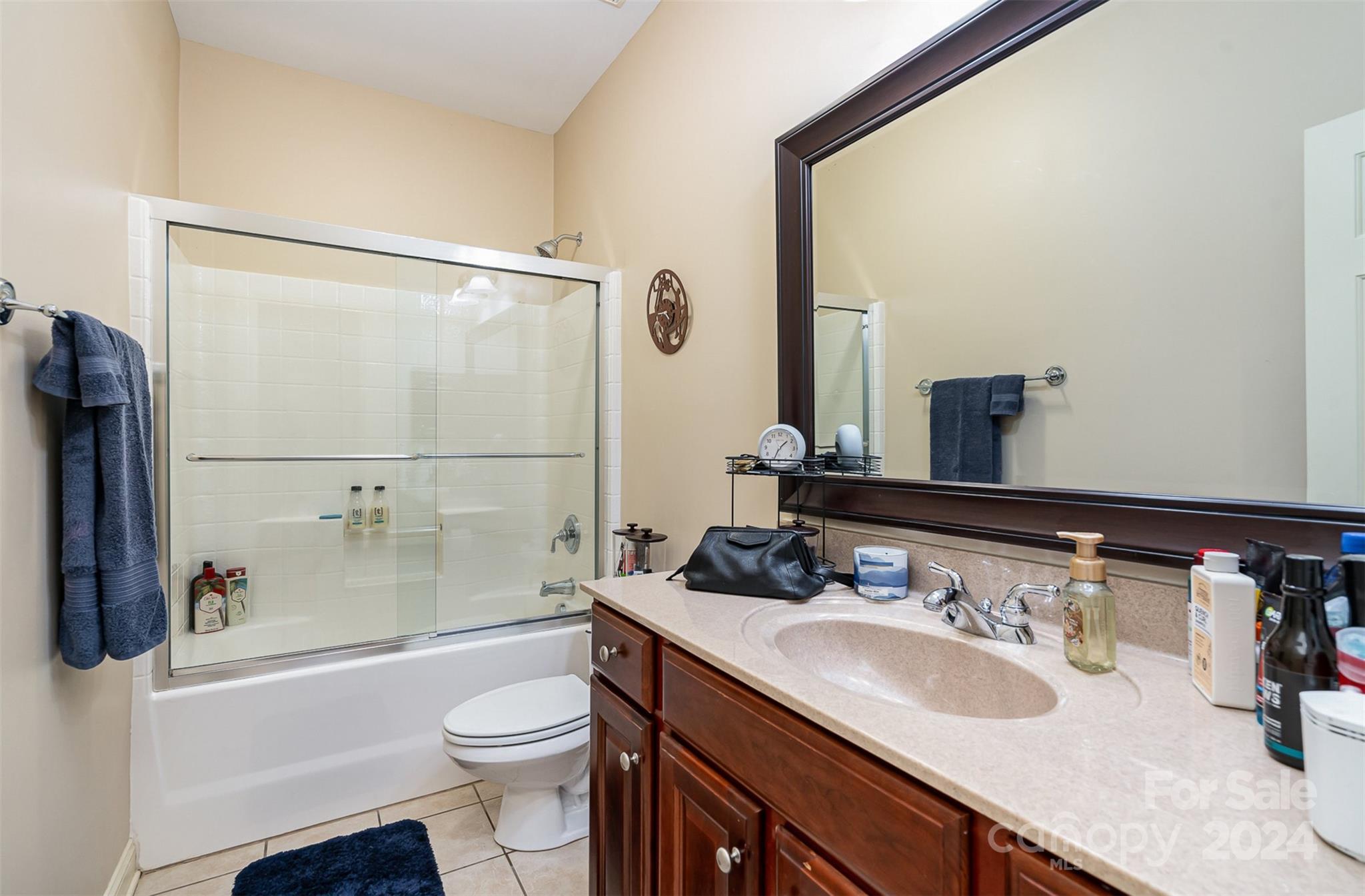 5324 Maddox Court Fort Mill, SC 29708 - Photo 32 of 48 a bathroom with a sink a toilet and shower
