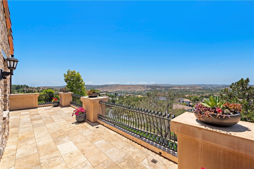 3 Fox Hole Road Ladera Ranch, CA 92694 - Photo 37 of 57 a view of a terrace with a bench