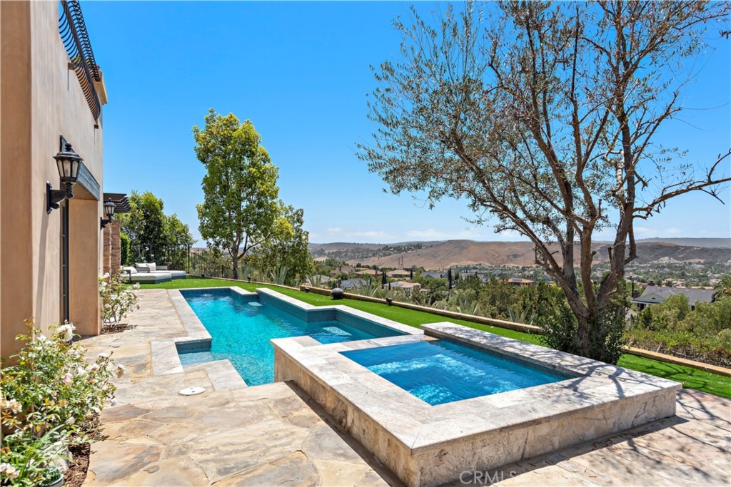 3 Fox Hole Road Ladera Ranch, CA 92694 - Photo 44 of 57 a view of a backyard with swimming pool