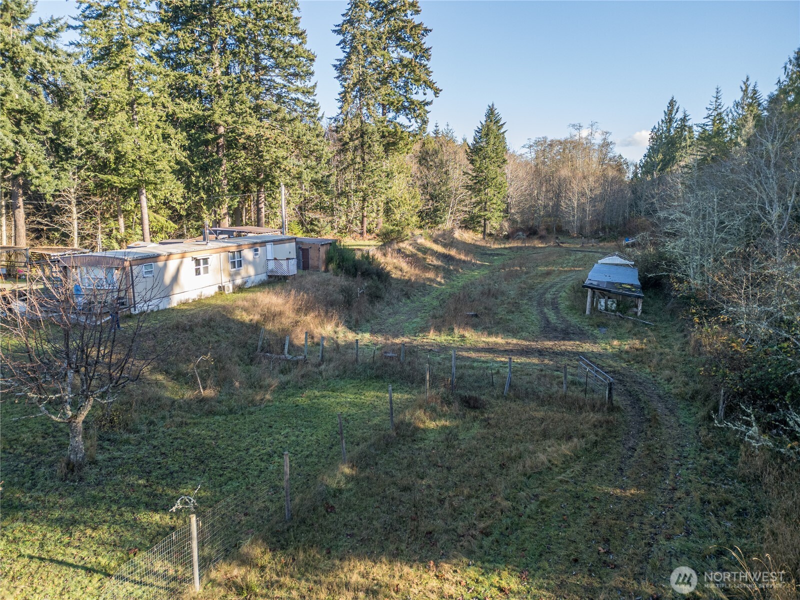251 Gossett Road Port Angeles, WA 98363 - Photo 2 of 21 a view of a back yard