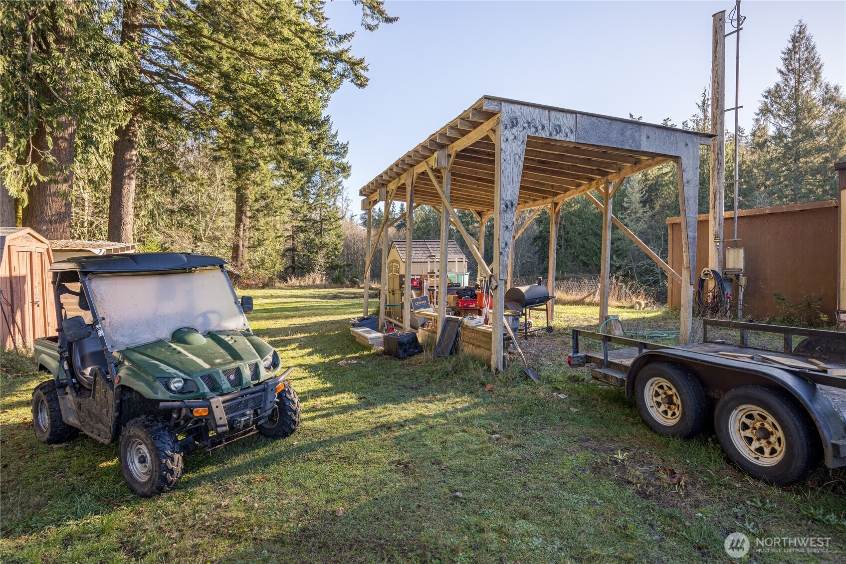 251 Gossett Road Port Angeles, WA 98363 - Photo 8 of 21 a view of a car is parked in front of a house