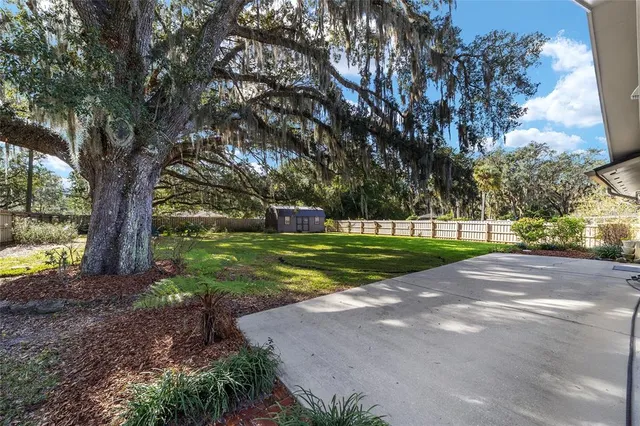 a view of a golf course