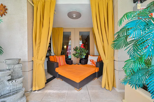 a front view of a building