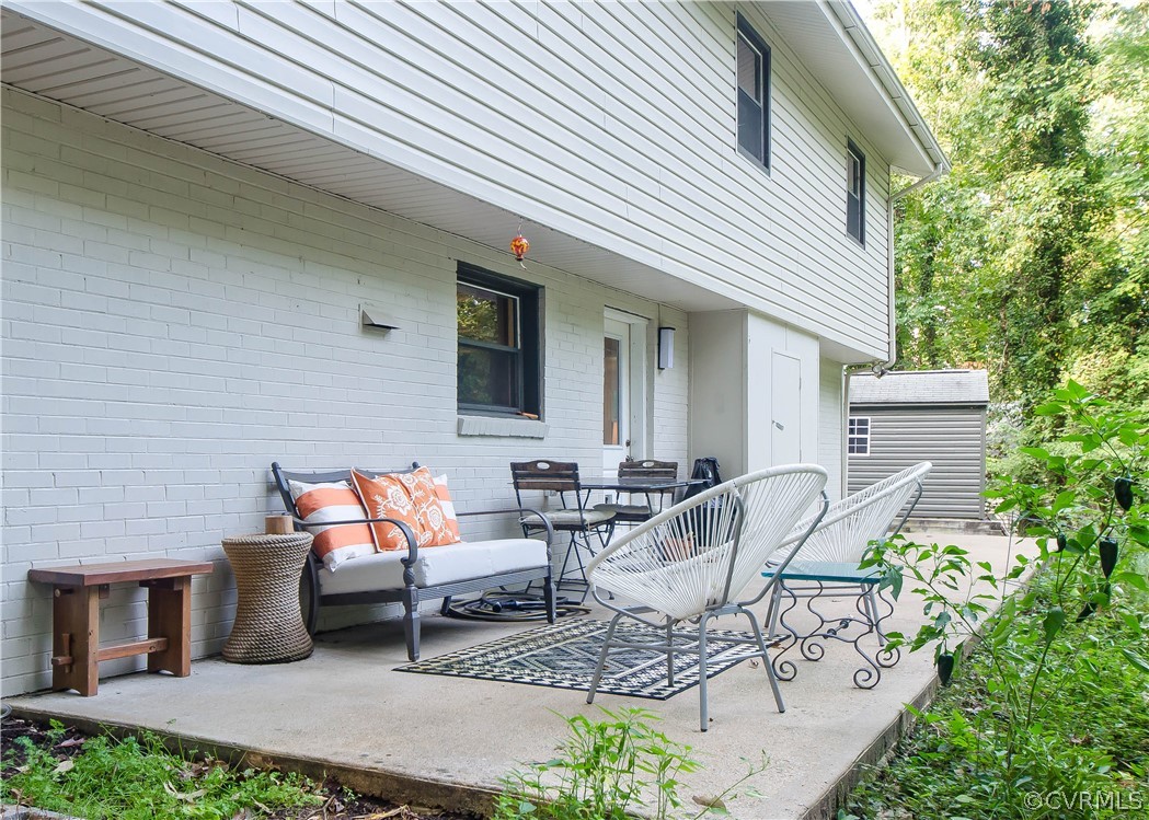 7638 Redbud Road Richmond, VA 23235 - Photo 27 of 32 The rear patio is perfect for enjoying the beautif