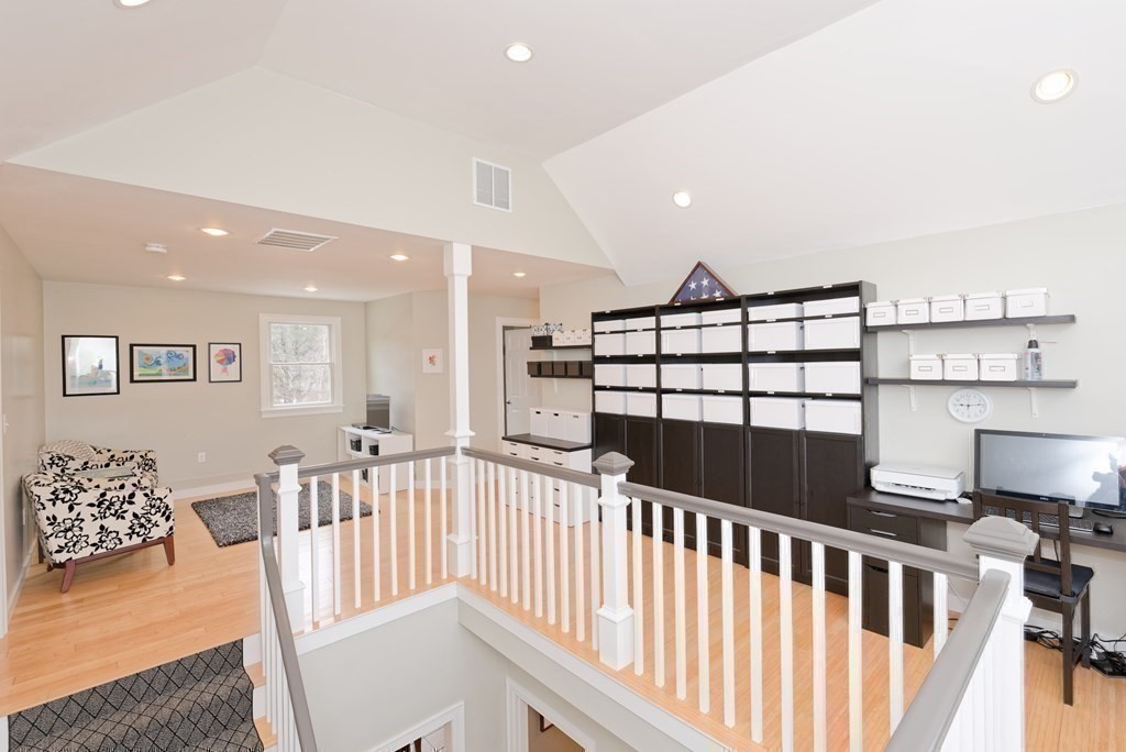 12 Cider Mill Road Stow, MA 01775 - Photo 21 of 42 a view of a hallway with a livingroom