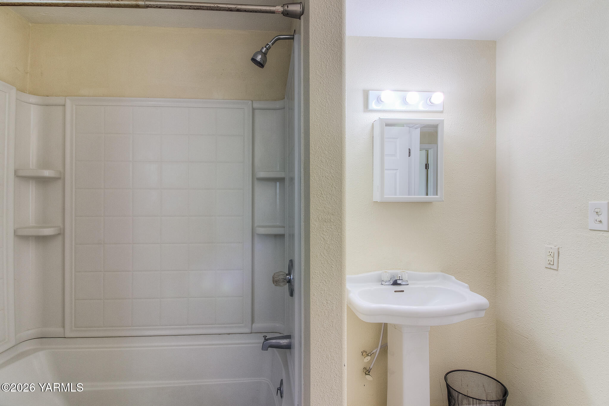 130 Green Giant Road Mabton, WA 98935 - Photo 16 of 34 a bathroom with a sink and mirror