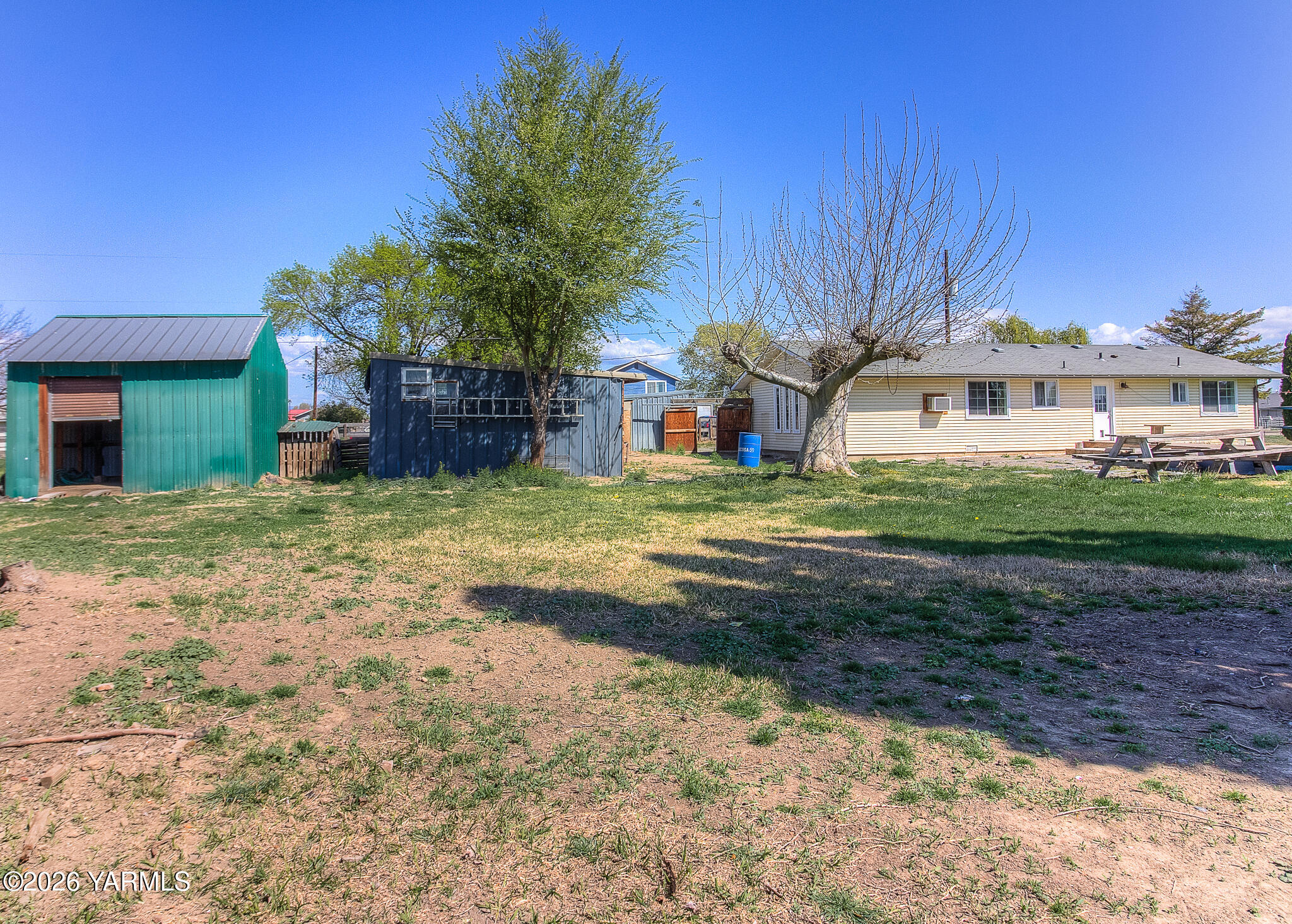 130 Green Giant Road Mabton, WA 98935 - Photo 27 of 34 a view of a house with a yard