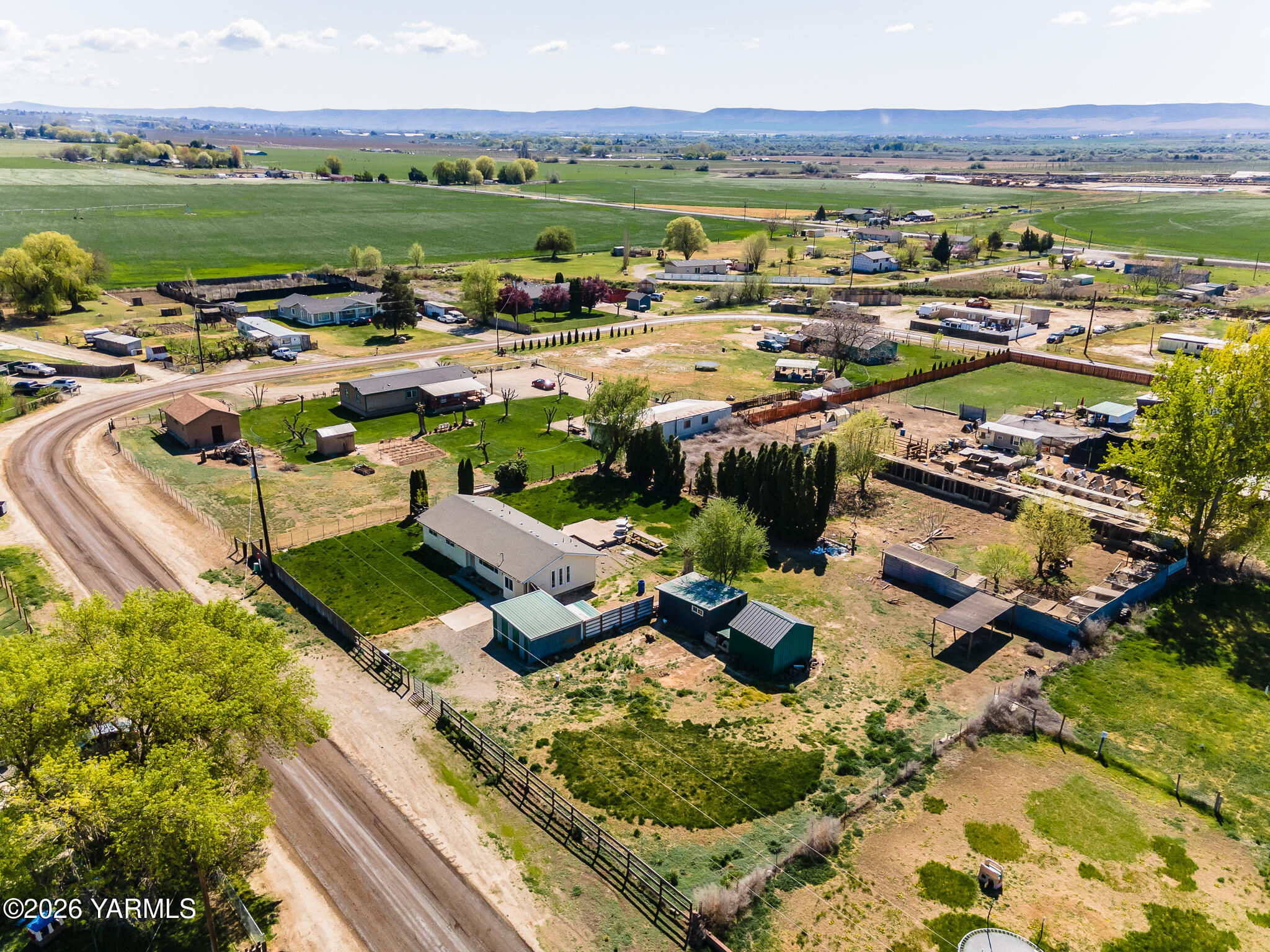 130 Green Giant Road Mabton, WA 98935 - Photo 32 of 34 a view of a city with lawn chairs