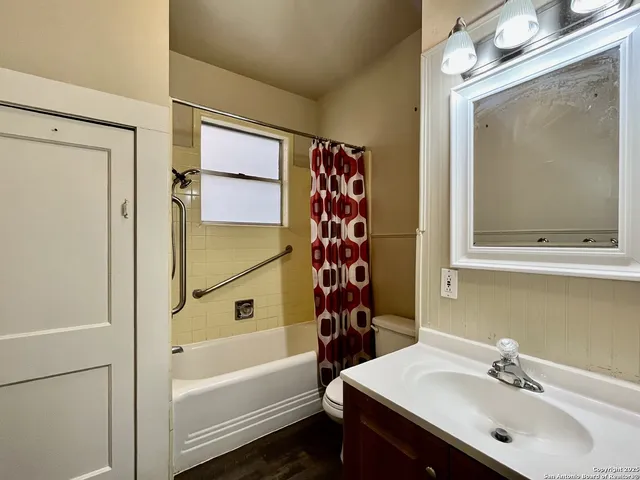a bathroom with a sink and a bathtub