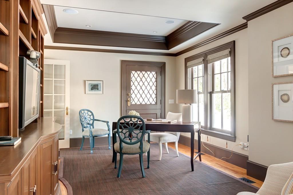 67 Longfellow Road Wellesley, MA 02481 - Photo 11 of 26 a dining room with furniture and windows