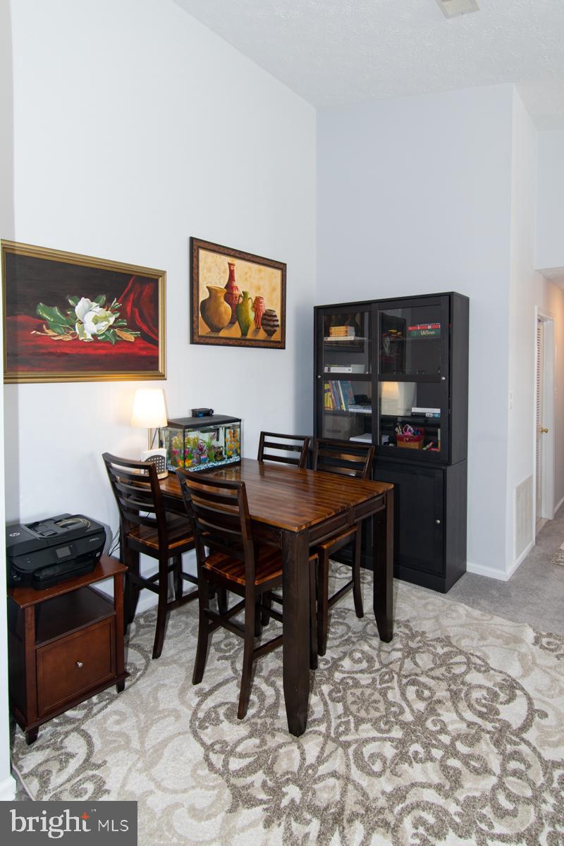 10109 Ridge Manor Terrace, Unit 4000M Damascus, MD 20872 - Photo 11 of 24 Dining Room with Cathedral Ceiling