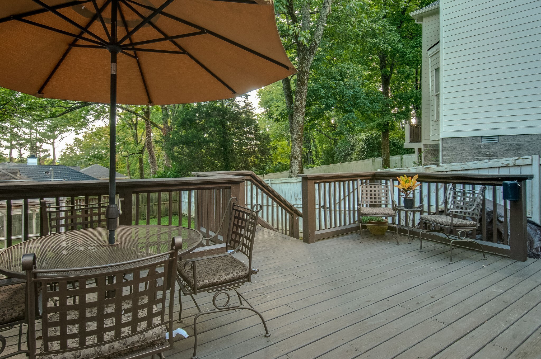 4602 Benton Smith Road Nashville, TN 37215 - Photo 33 of 36 an outdoor view of garden with deck