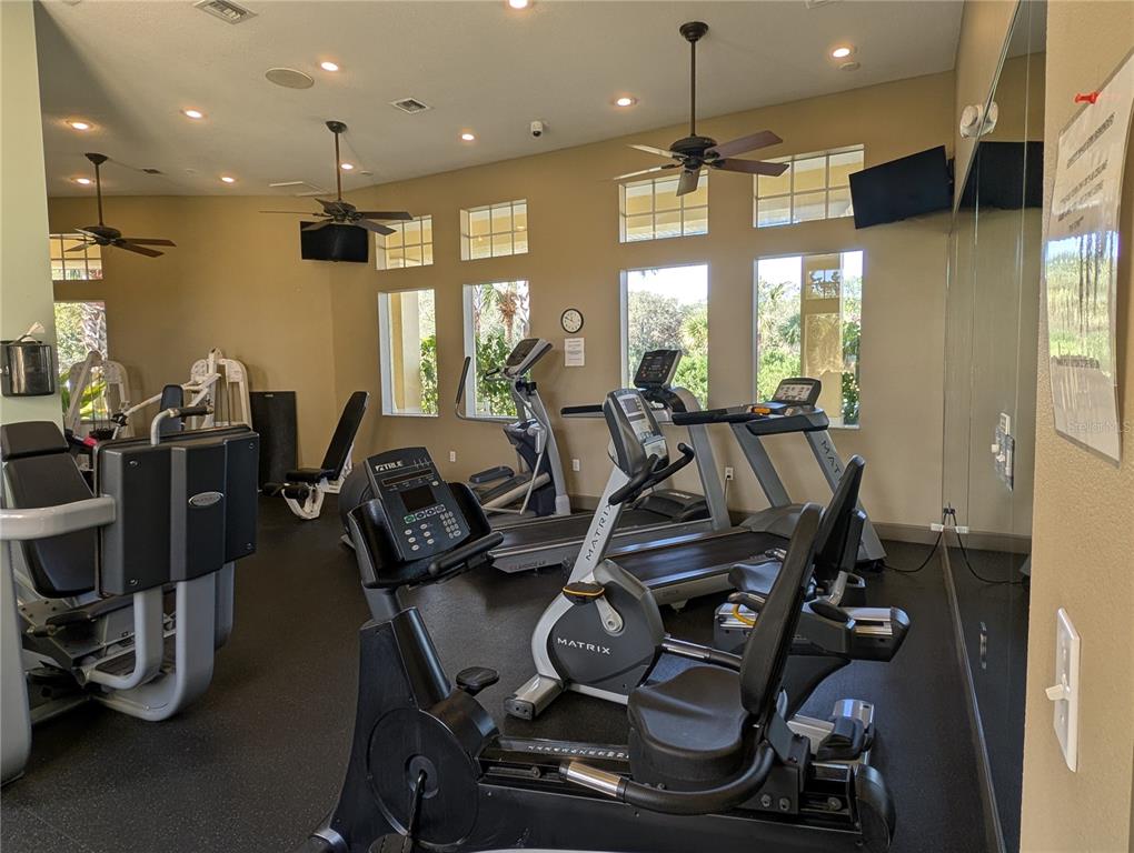 1200 Canopy Walk Lane, Unit 1235 Palm Coast, FL 32137 - Photo 18 of 37 a room with gym equipment