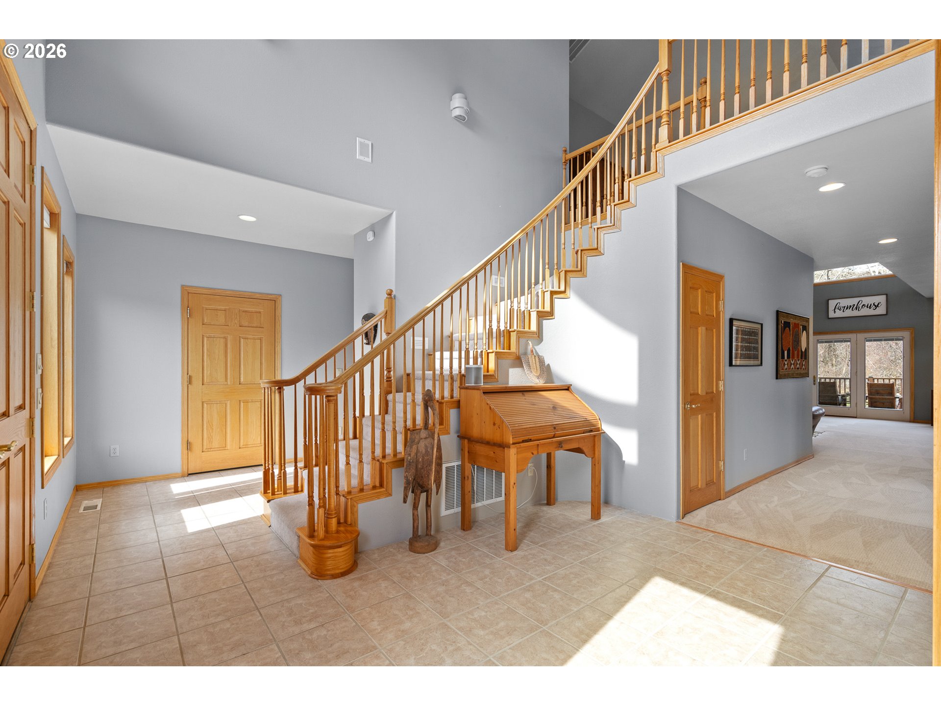54693 Bingham Road Adams, OR 97810 - Photo 14 of 48 a view of entryway and hall with wooden floor