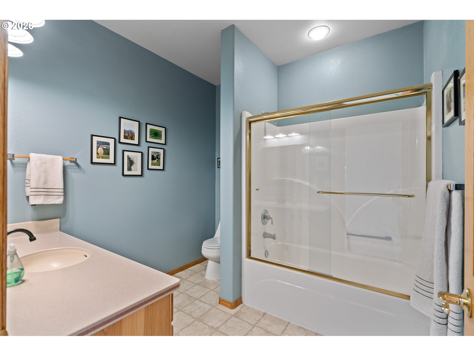 54693 Bingham Road Adams, OR 97810 - Photo 29 of 48 a bathroom with a sink and a mirror