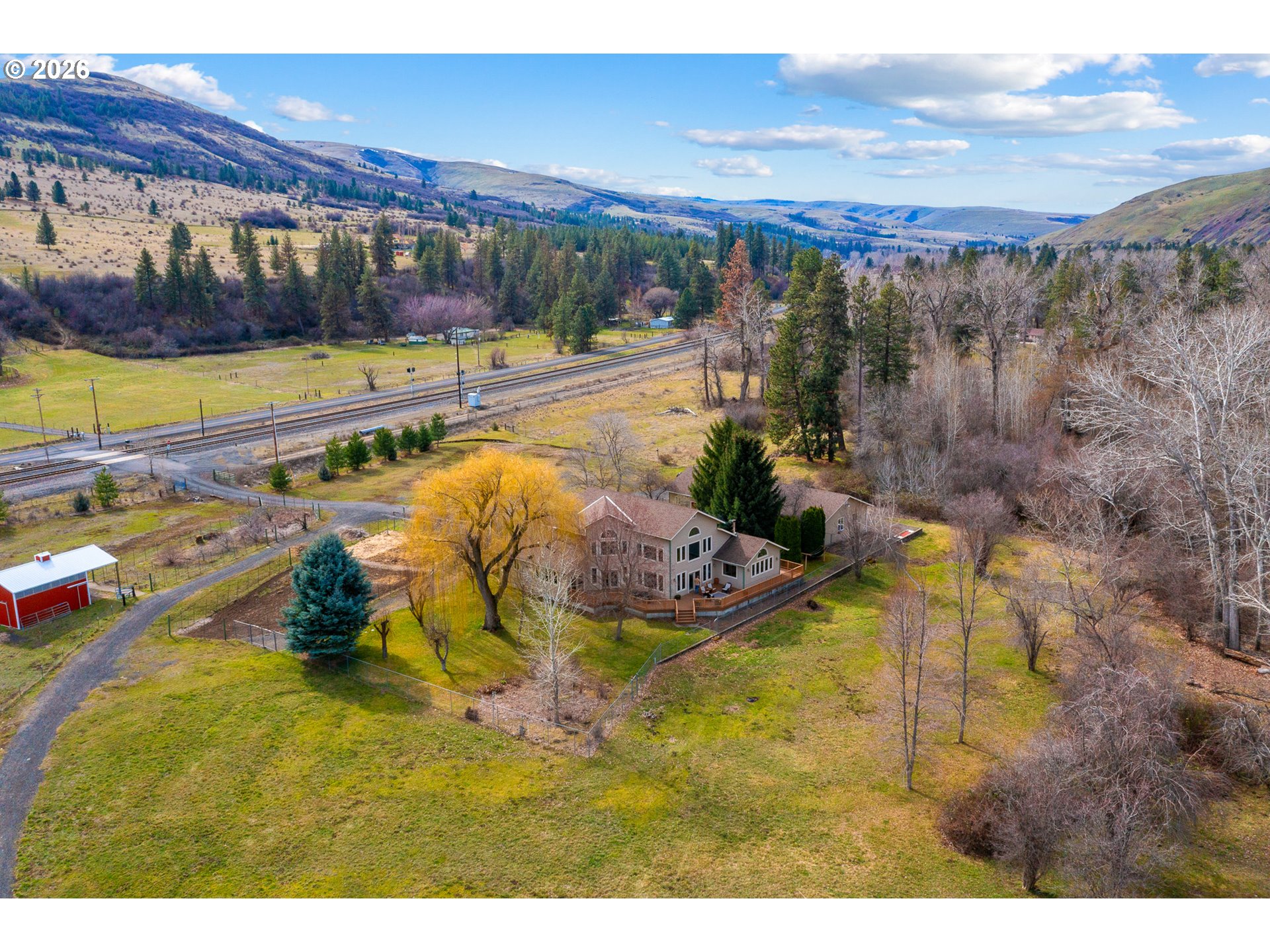 54693 Bingham Road Adams, OR 97810 - Photo 6 of 48 a view of a swimming pool with an outdoor space