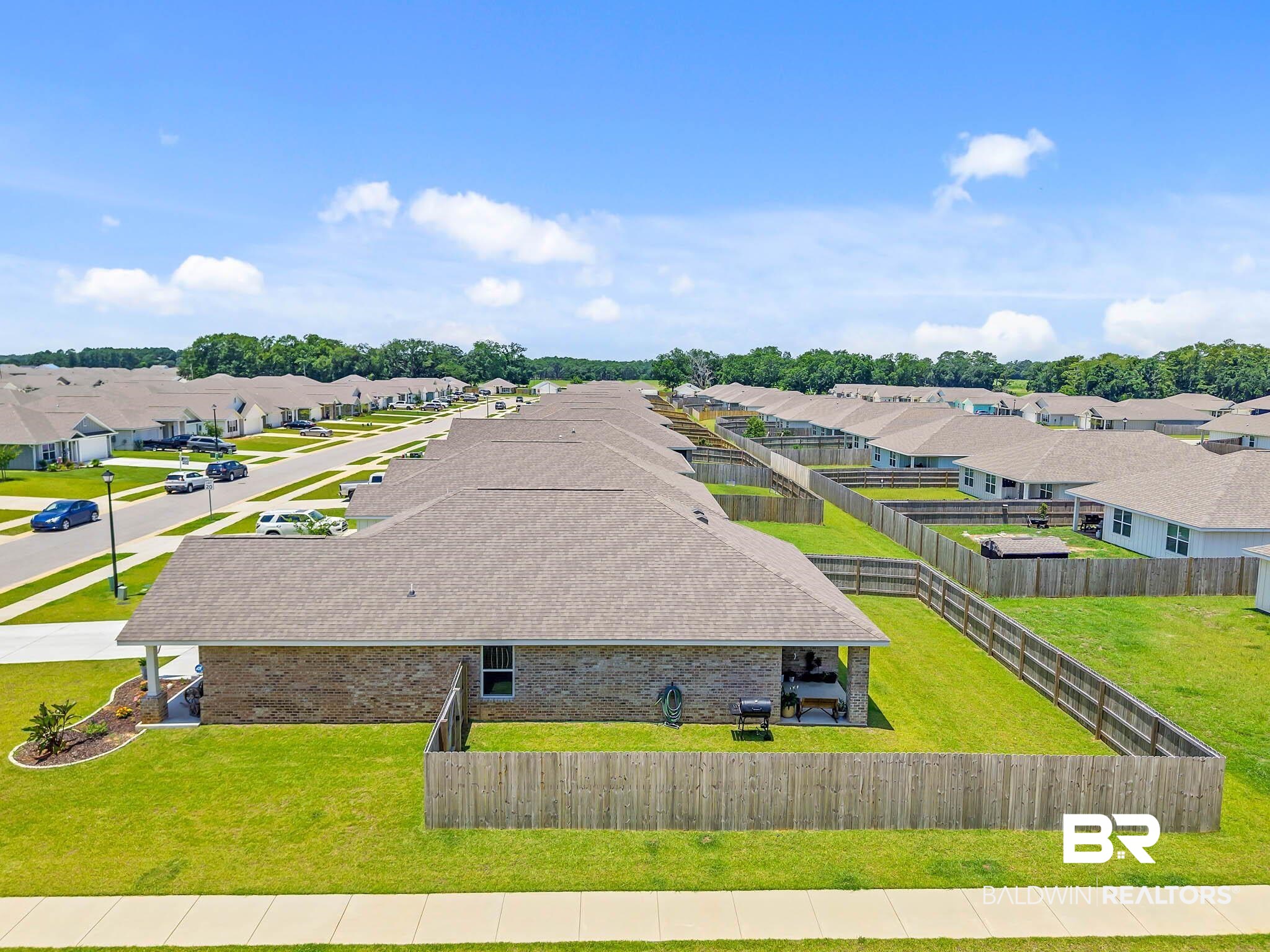 17217 REFLECTION Street Loxley, AL 36551 - Photo 60 of 83 Aerial view of residential area