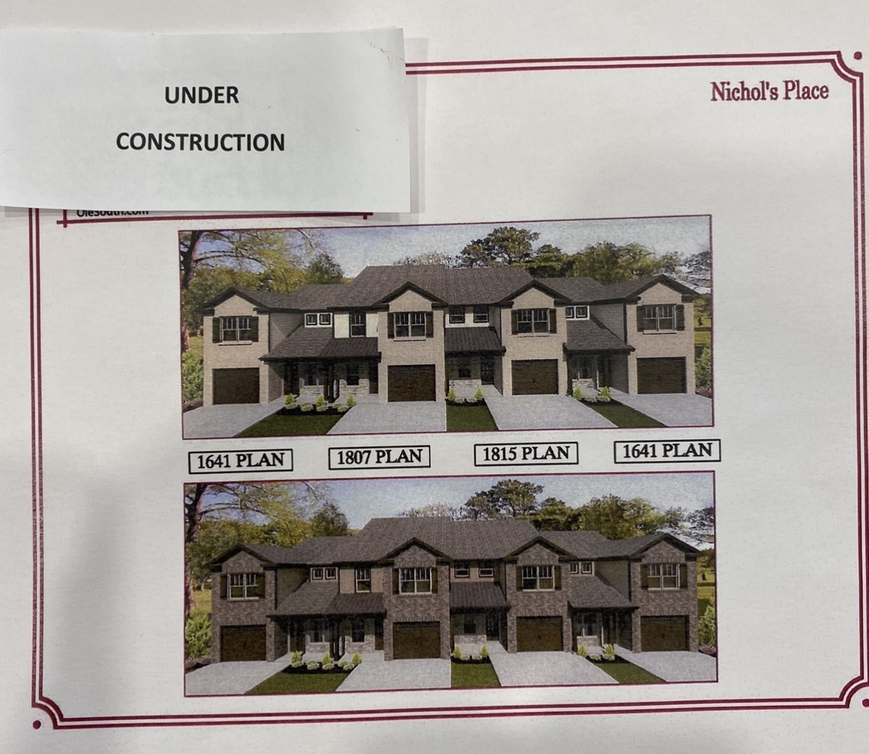 a view of a sign on the wall