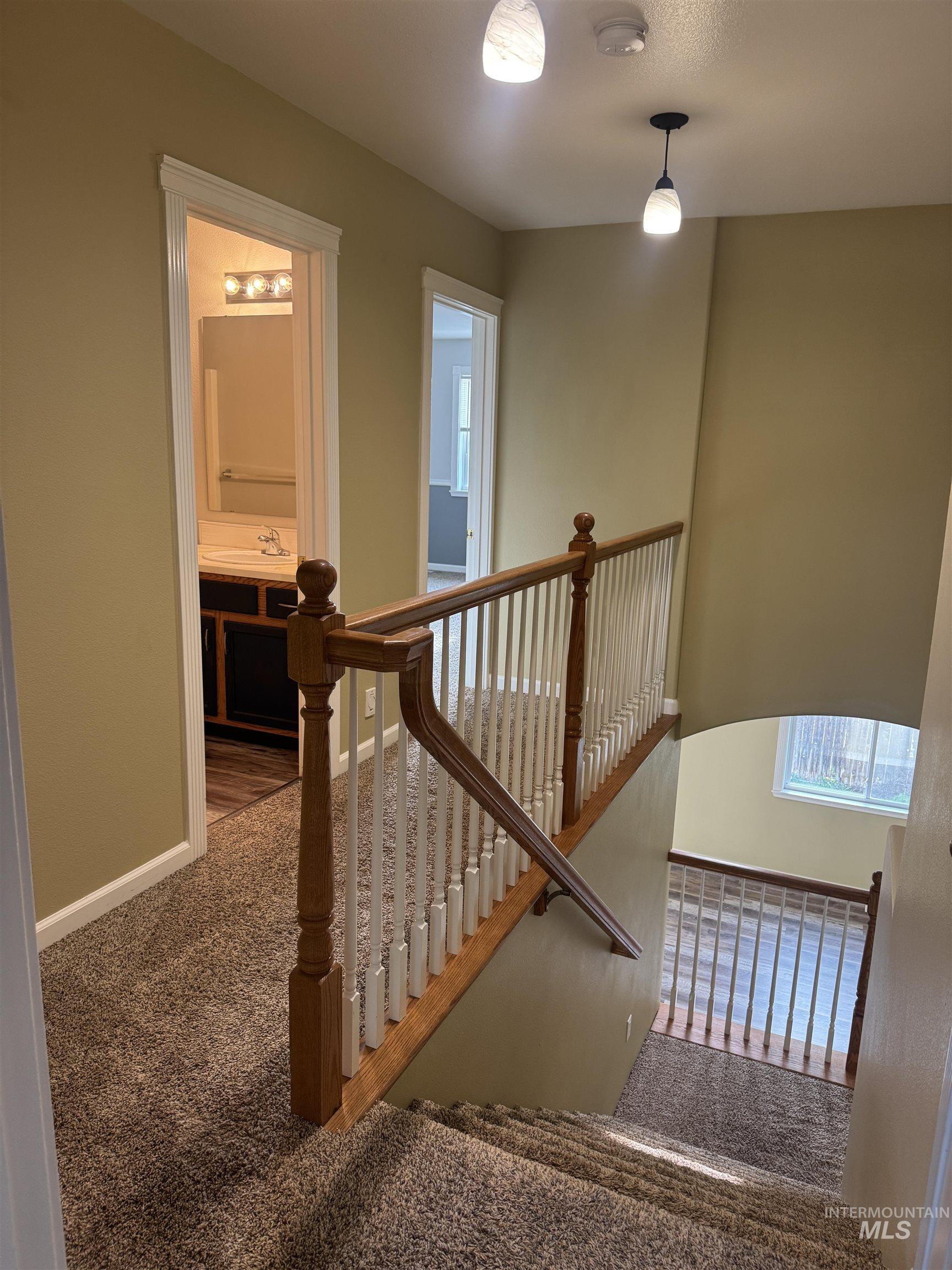 3203 South Capistrano Avenue Boise, ID 83705 - Photo 11 of 30 Staircase with carpet flooring