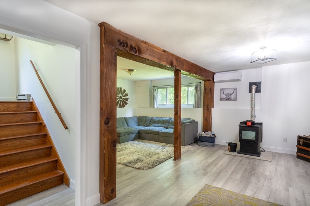 76 River Road Ware, MA 01082 - Photo 13 of 30 a view of livingroom with furniture and staircase