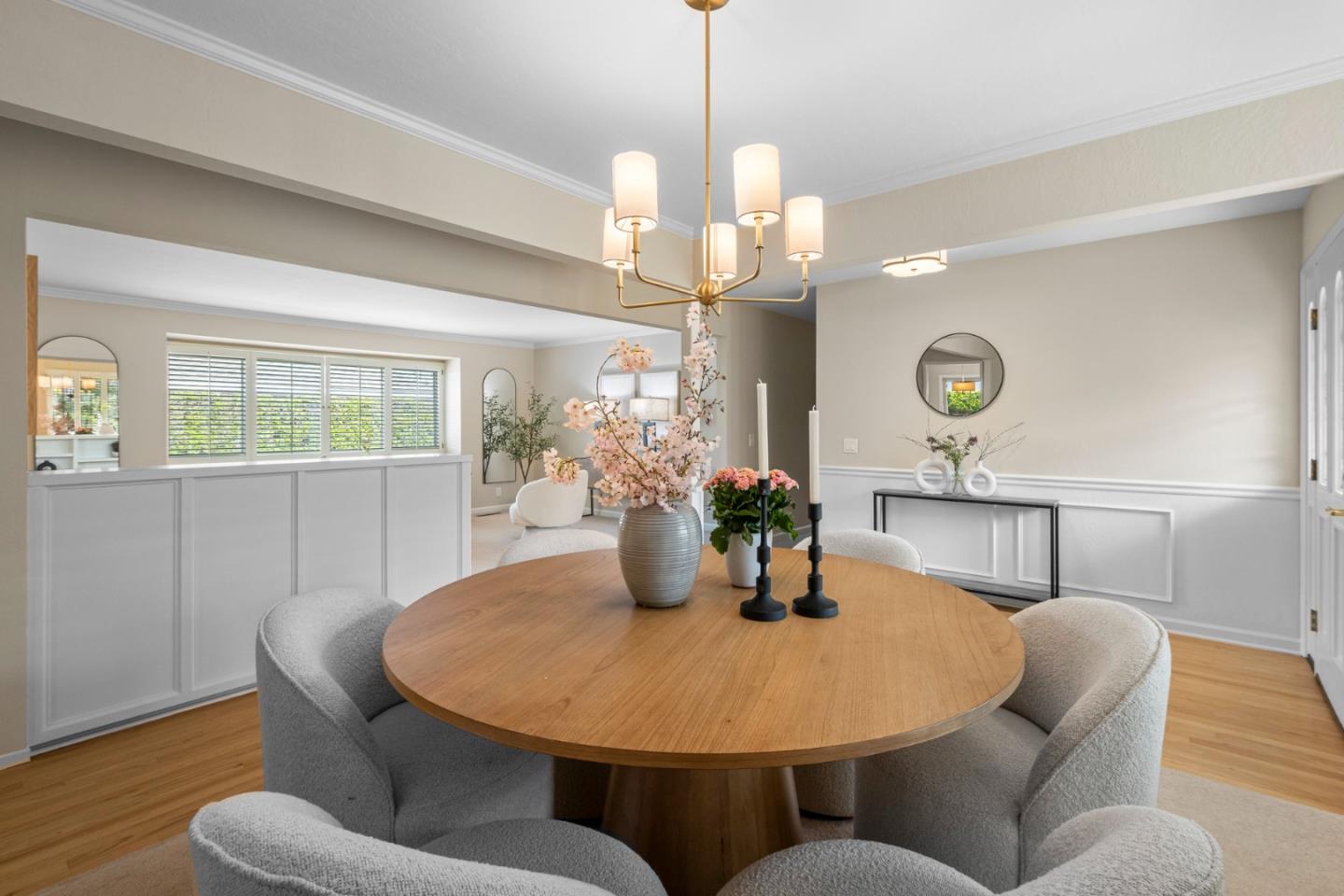 2356 Walden Square San Jose, CA 95124 - Photo 16 of 51 a view of a dining room with furniture and wooden floor