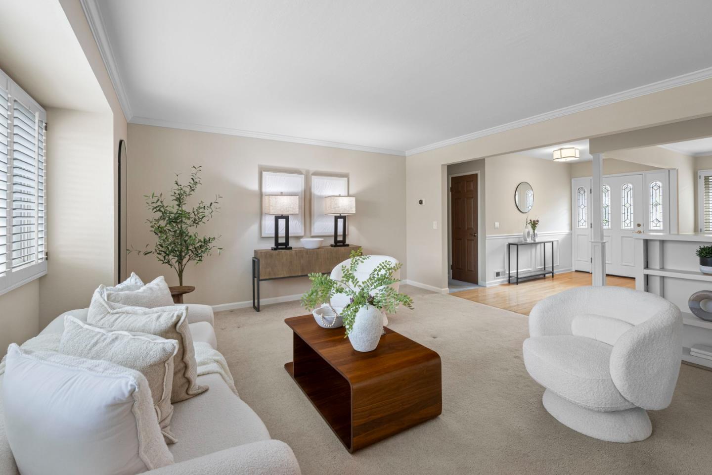 2356 Walden Square San Jose, CA 95124 - Photo 20 of 51 a living room with furniture flowerpot and a window