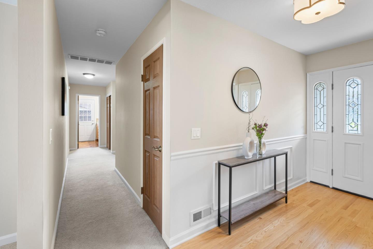 2356 Walden Square San Jose, CA 95124 - Photo 31 of 51 a view of a hallway with wooden floor and entryway