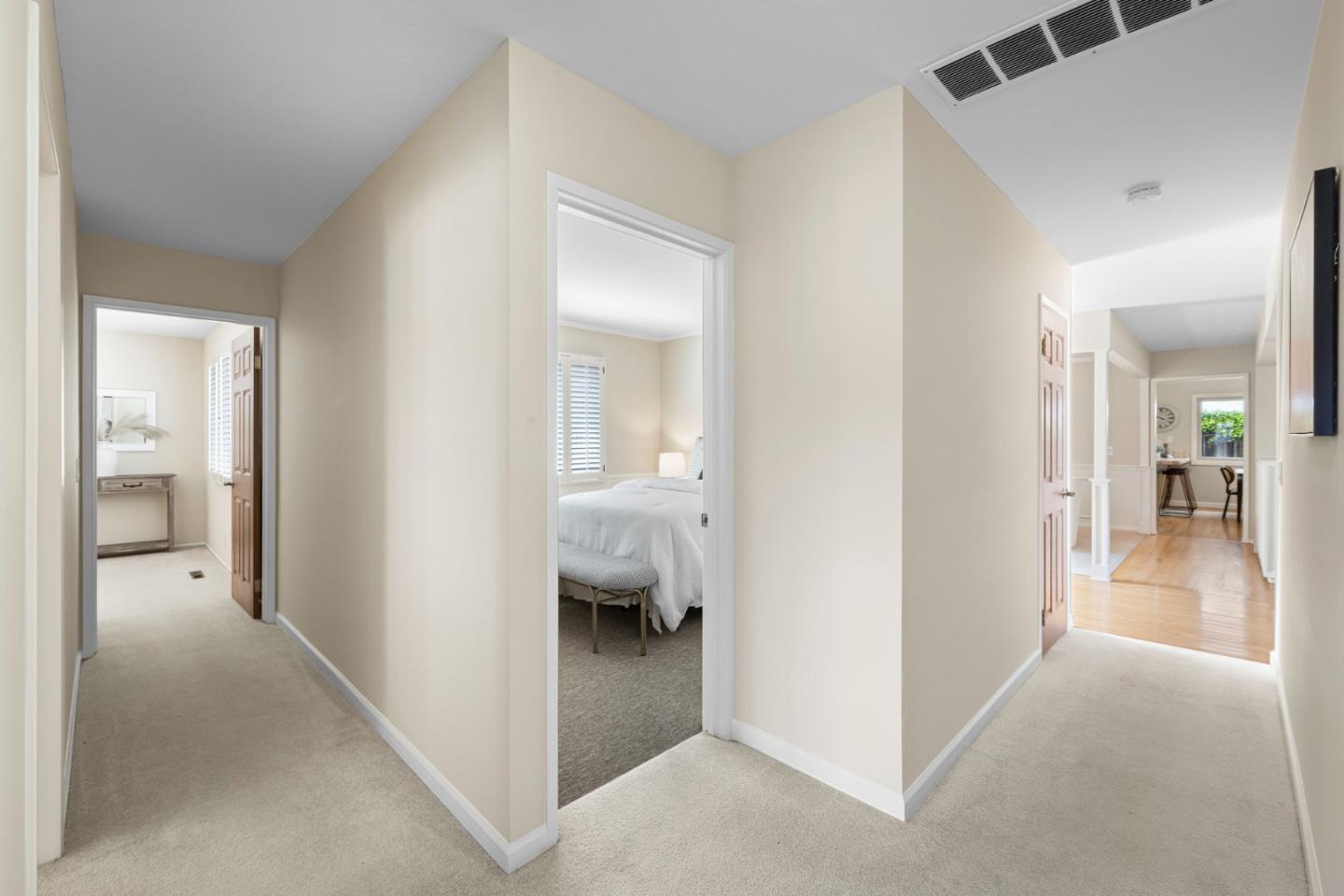2356 Walden Square San Jose, CA 95124 - Photo 38 of 51 a view of a hallway with a livingroom and couch