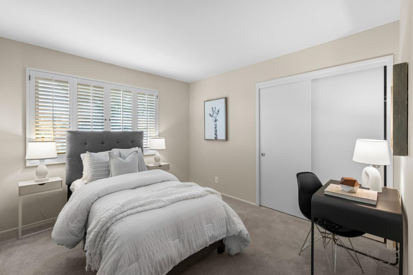 2356 Walden Square San Jose, CA 95124 - Photo 41 of 51 a bedroom with a bed and a window