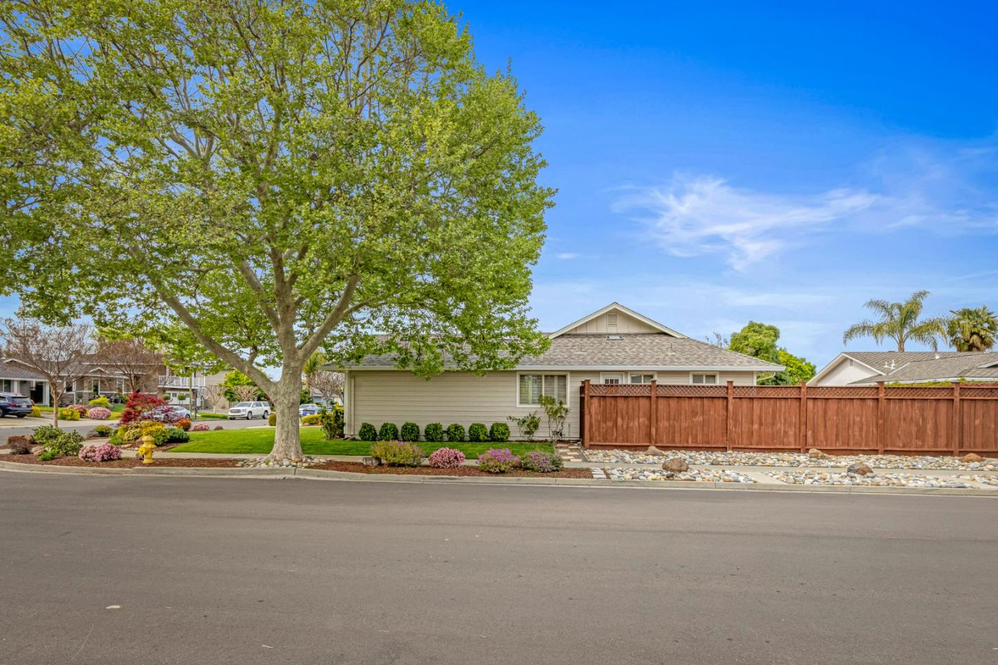 2356 Walden Square San Jose, CA 95124 - Photo 5 of 51 a front view of a house with a garden and tree