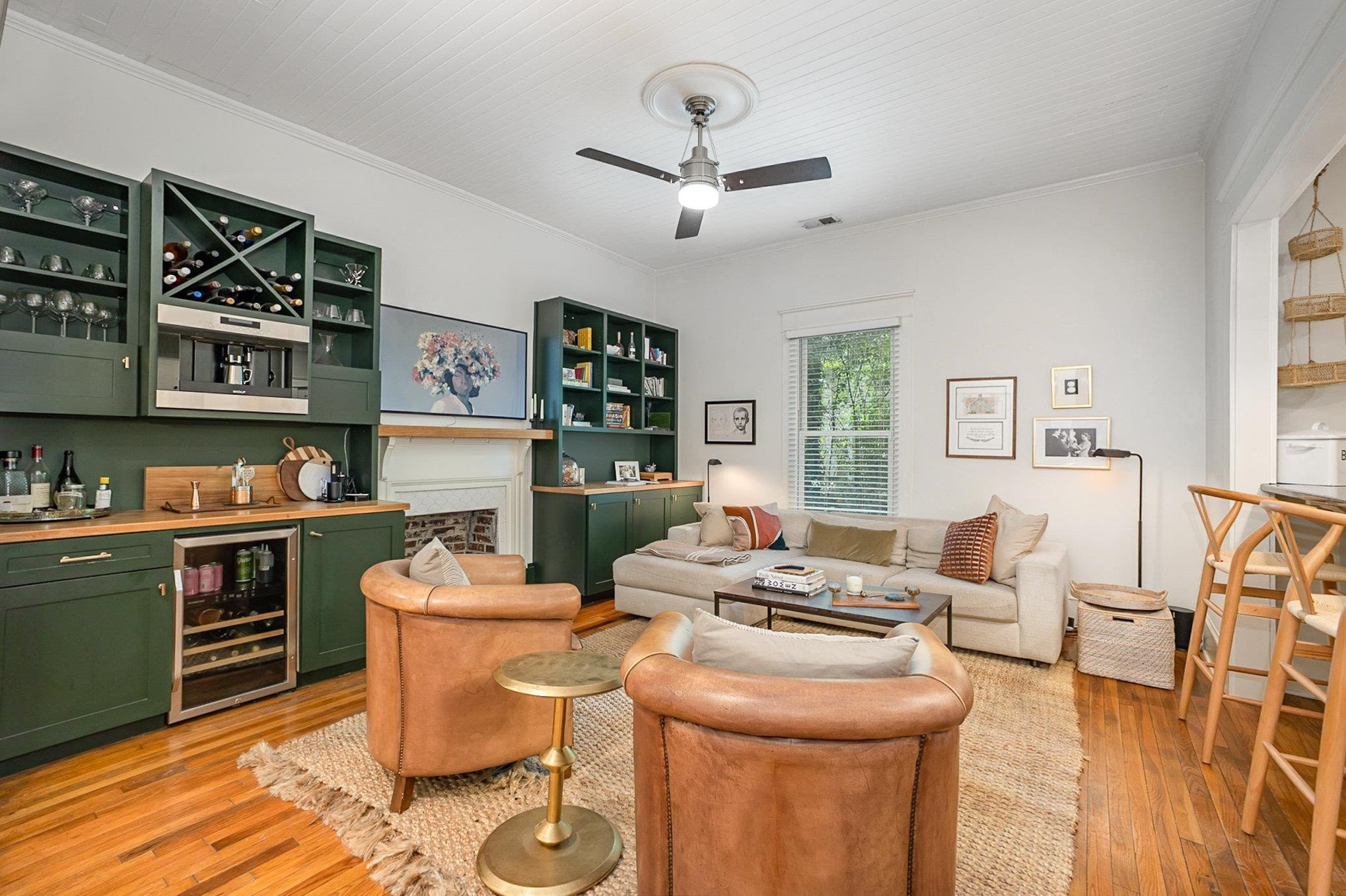 908 Burch Avenue Durham, NC 27701 - Photo 7 of 27 a living room with furniture a rug and a window