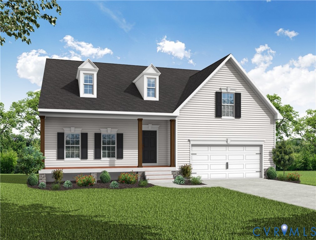 Tbd Albevanna Spring Road Scottsville, VA 24590 - Photo 31 of 33 Traditional Elevation, front-load garage